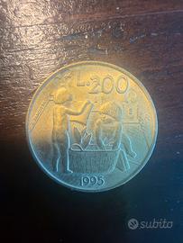 Moneta 200 lire Rep. San Marino - rara