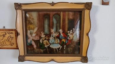 Antico quadro. "Angolo vintage"