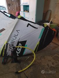kitesurf tavola da surf trapezio 