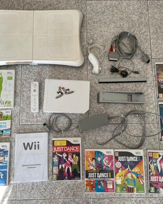Console Nintendo Wii + Wii balance e 9 giochi