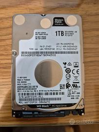 HDD PS3 PS4 Western Digital WD10SPSX-08 1 TB 2,5