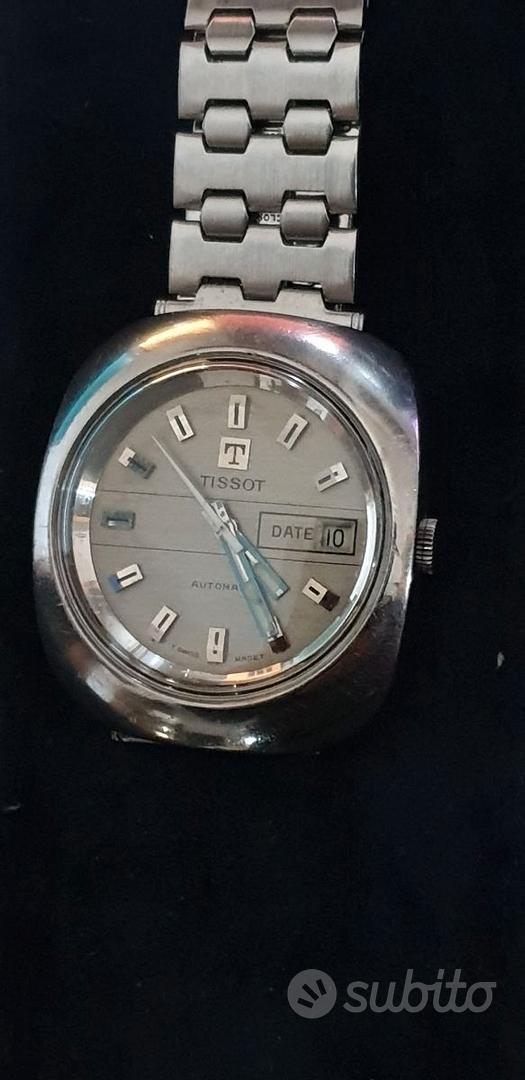 Tissot AIRVAC 6000 acciaio anno 1970 Abbigliamento e Accessori