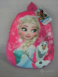 zainetto asilo Disney Frozen in pelouches
