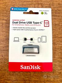 SanDisk Dual Drive USB Type-C USB-C 128GB