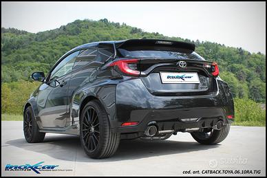 Linea Scarico Sportivo Inoxcar TOYOTA YARIS GR