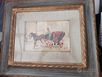 pittore del XX secolo neo-impressionista