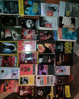 Lotto 75 libri gialli e thriller 