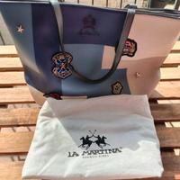 Borsa Tote La Martina - Originale con Patch e Dust