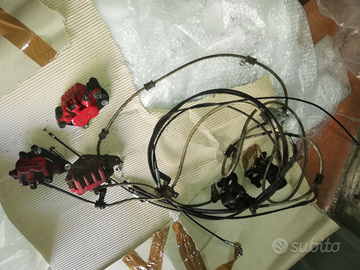 Impianto frenante completo per kymco xciting