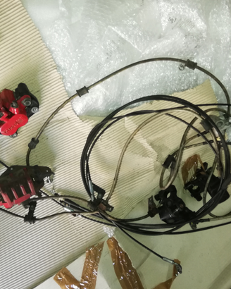 Impianto frenante completo per kymco xciting