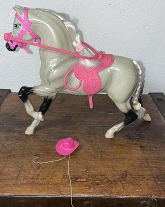 Cavallo pony grigio di Barbie - Mattel anni 90