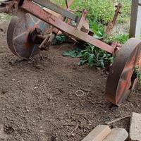 carrello per estirpatrice erpice da ripasso
