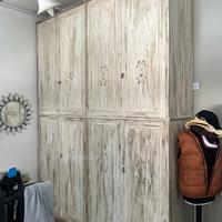 Armadio shabby chic