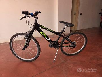bicicletta mountainbike misura 24 