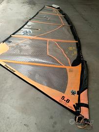 vela windsurf 5.8 EZZY