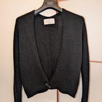 Cardigan con pagliuzze