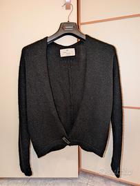 Cardigan con pagliuzze