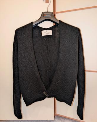 Cardigan con pagliuzze