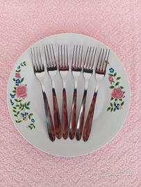 Set 6 Forchette Da Frutta 