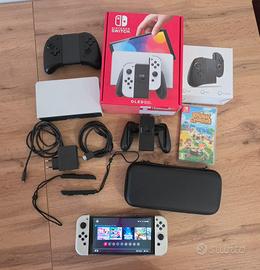 Nintendo switch Oled + Accessori + Animal crossing