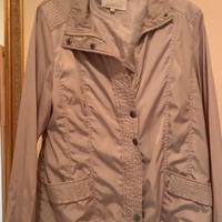 Trench estivo beige, taglia 50. Marca Lizalù