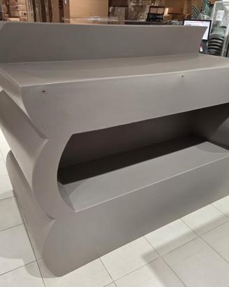 bancone reception desk polietilene esposizione