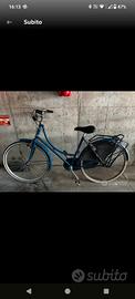 bici 26 con campanello, luci a led anter. e poste
