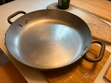 Tegame in rame Agnelli diametro 36 cm