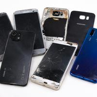 Lotto smartphone rotti Xiaomi Samsung Huawei 