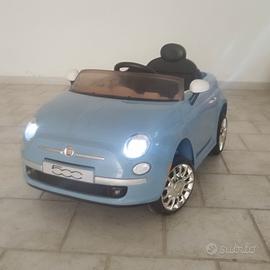 fiat 500 telecomandata, moto elettrica e bici spod