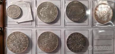 **Austria 6x 50 schilling 6x 10 scellini argento**