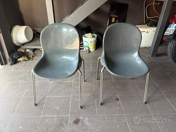 Coppia sedie ICF Cadsana by Lanfranchi