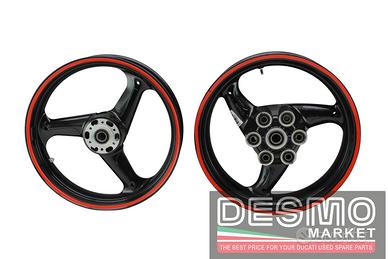 Coppia cerchi Ducati 748 916 Monster 620 965 696
