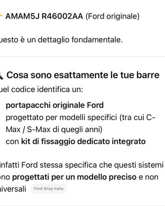 Barre portatutto