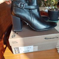Stivaletti tamaris anti shock neri 40