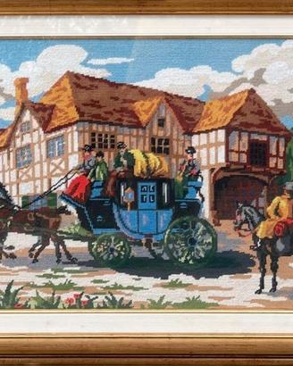 Quadro punto croce  - Villaggio 