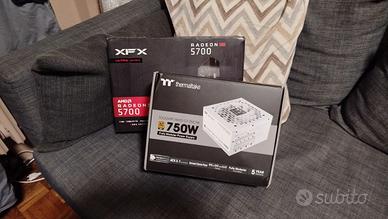 Scheda Video 8GB + Alimentatori 750W