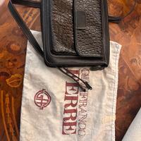 Borsa vera pelle vintage Gianfranco Ferre