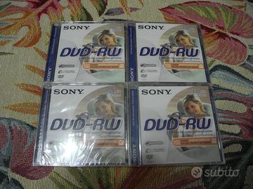 4 mini dvd -rw sony nuovi