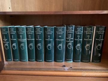 Enciclopedia storia della letteratura  italiana