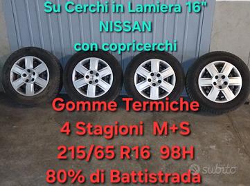 TERMICHE 4 Stagioni 215/65 R16 ● 80% battistrada