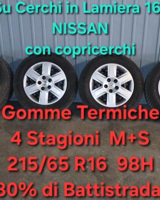 TERMICHE 4 Stagioni 215/65 R16 ● 80% battistrada