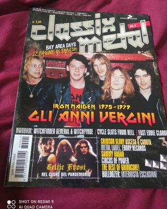 Classix metal n.1 raro , n.16-17 raccolta 3 numeri