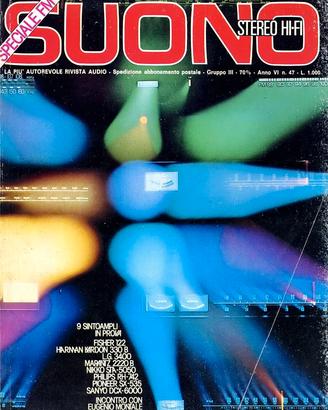 rivista SUONO n° 47 del marzo 1976