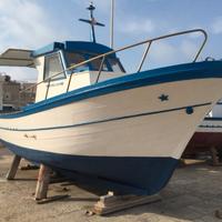 Gozzo pesca in legno