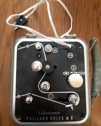 Paillard bolex m8. sincronizzatore