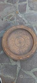piatto decorativo in legno