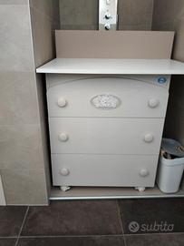 fasciatoio con vaschetta 