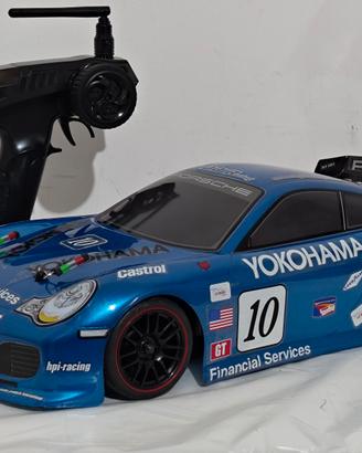 Auto a scoppio Hpi Rs4 1:10 3 Porsche 911 Gt 