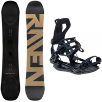 SET SNOWBOARD 155 E ATTACCHI RAPIDI FASTEC RAGE